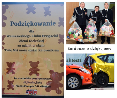 Misiowe podziękowania